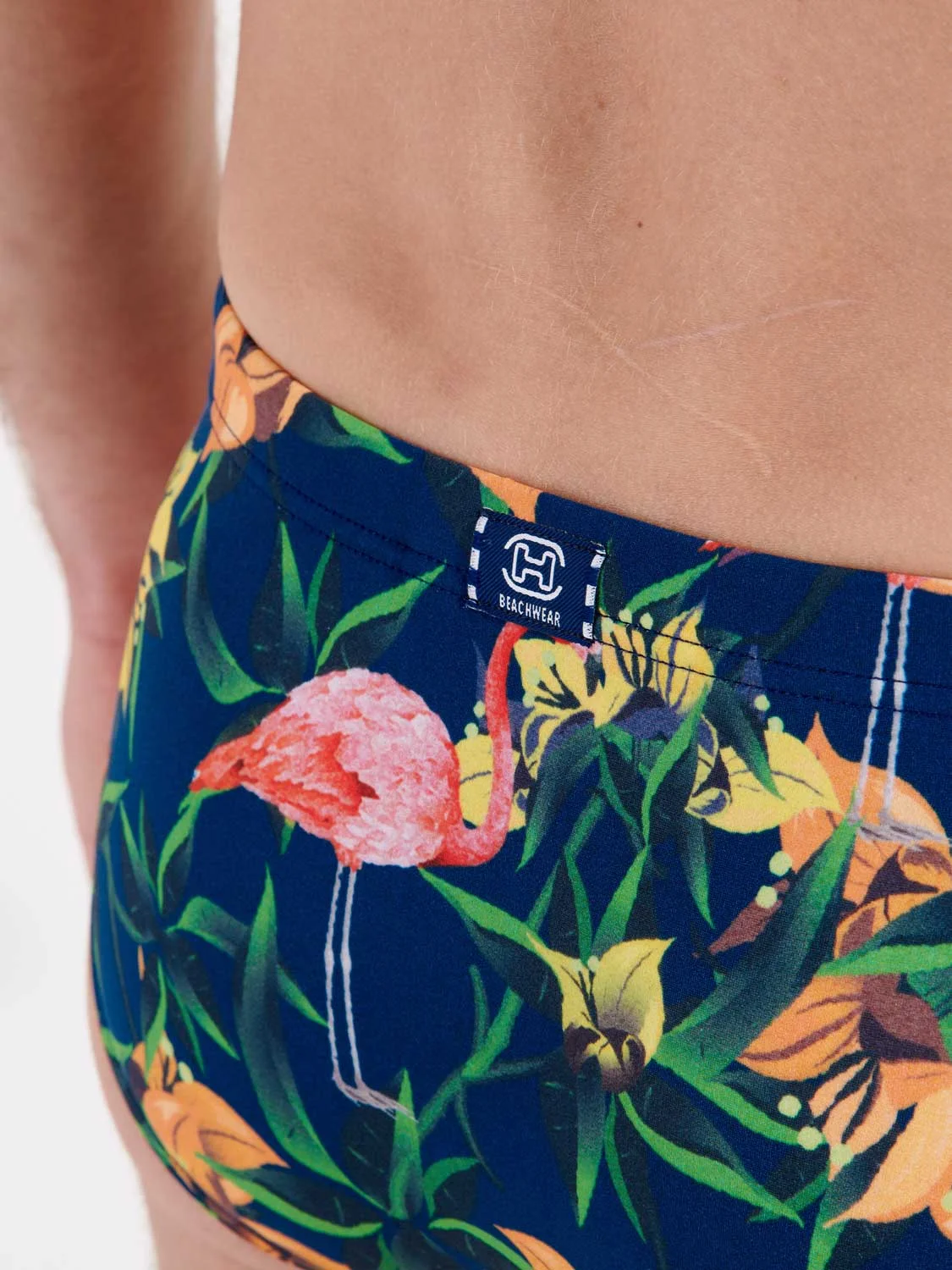 Swim Mini Briefs - Flamingo 6