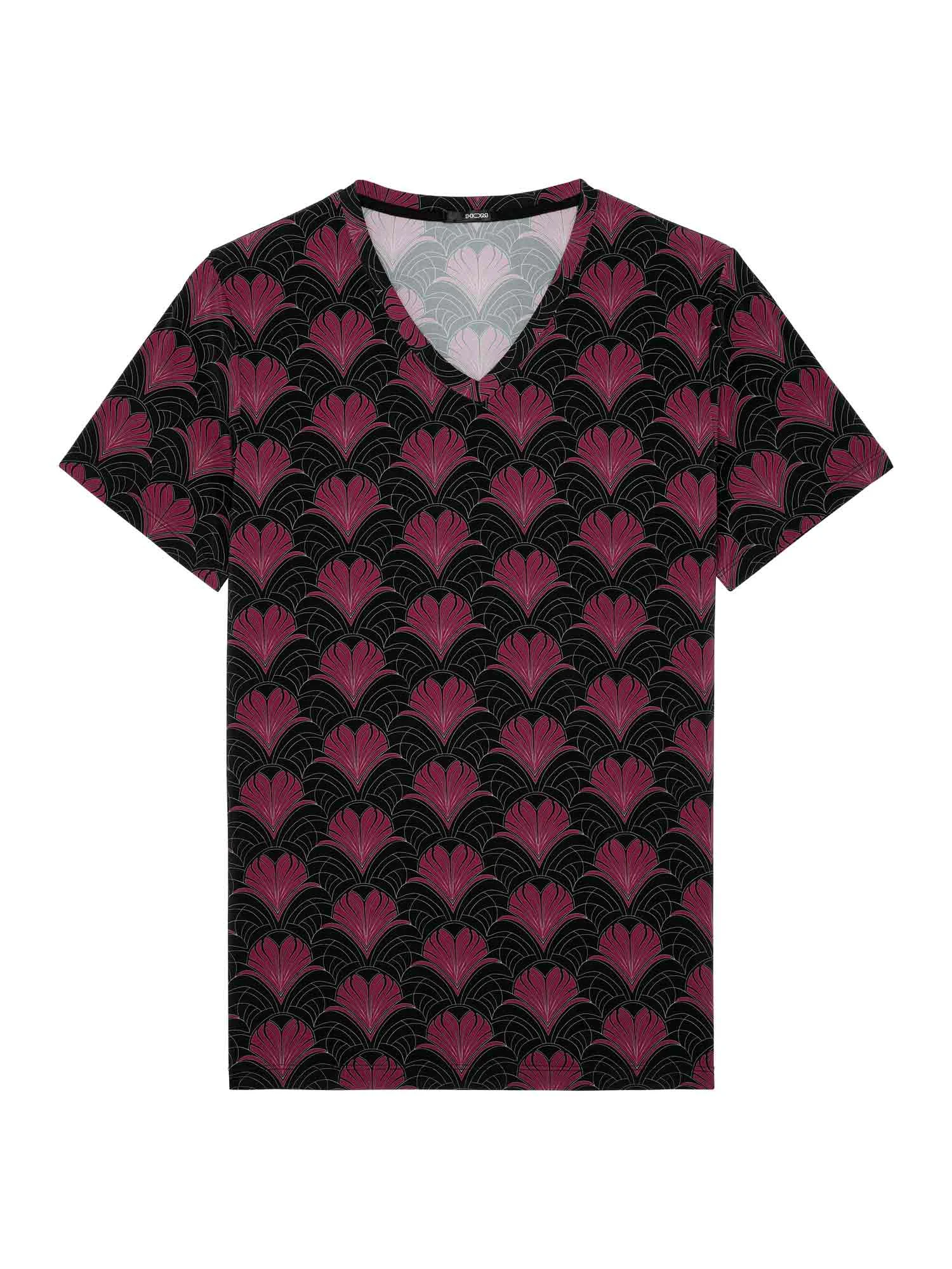 T-Shirt med V-udskæring - Carlyle 2