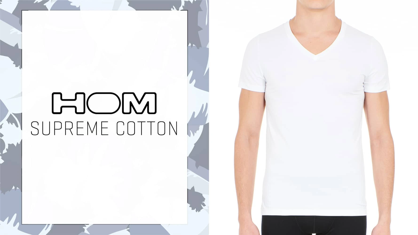 T-Shirt V-neck - Supreme Cotton
