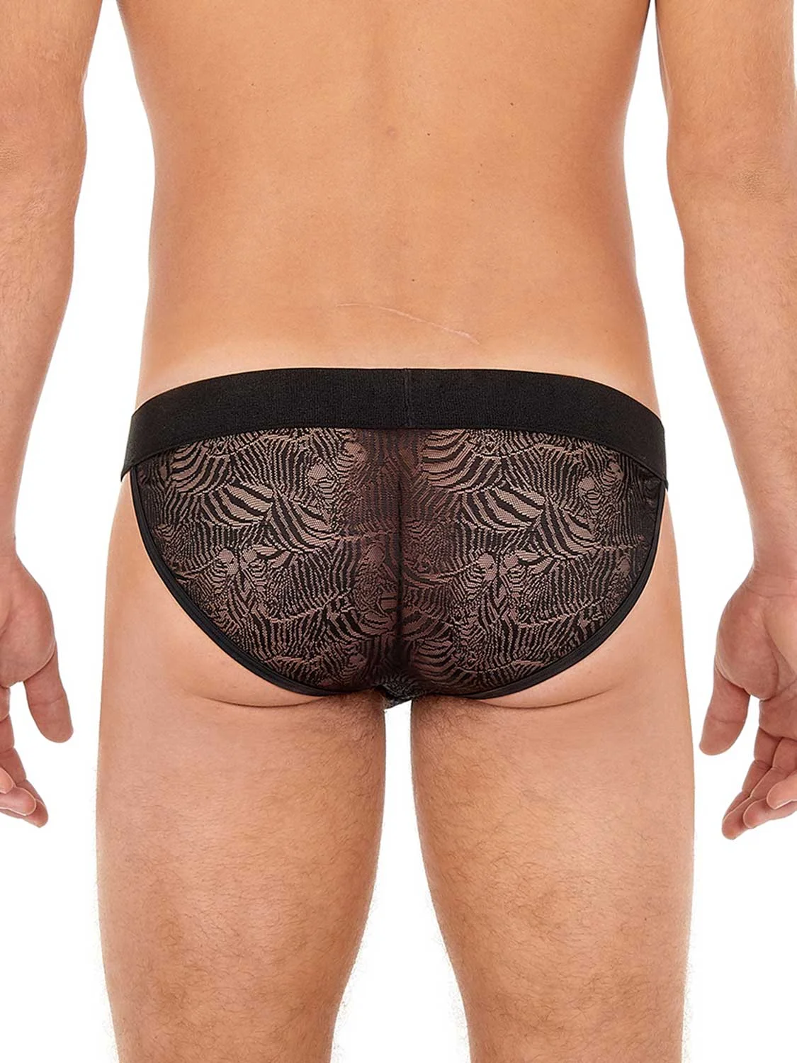Tanga Briefs - Zebra Lace 3
