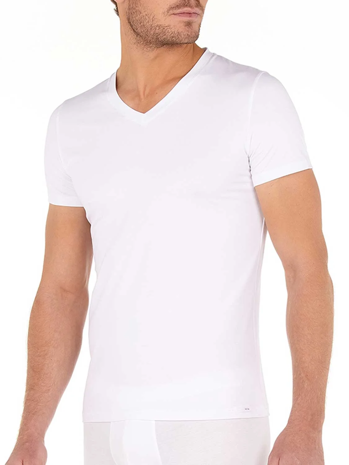 T-Shirt V-neck - Tencel Soft 2