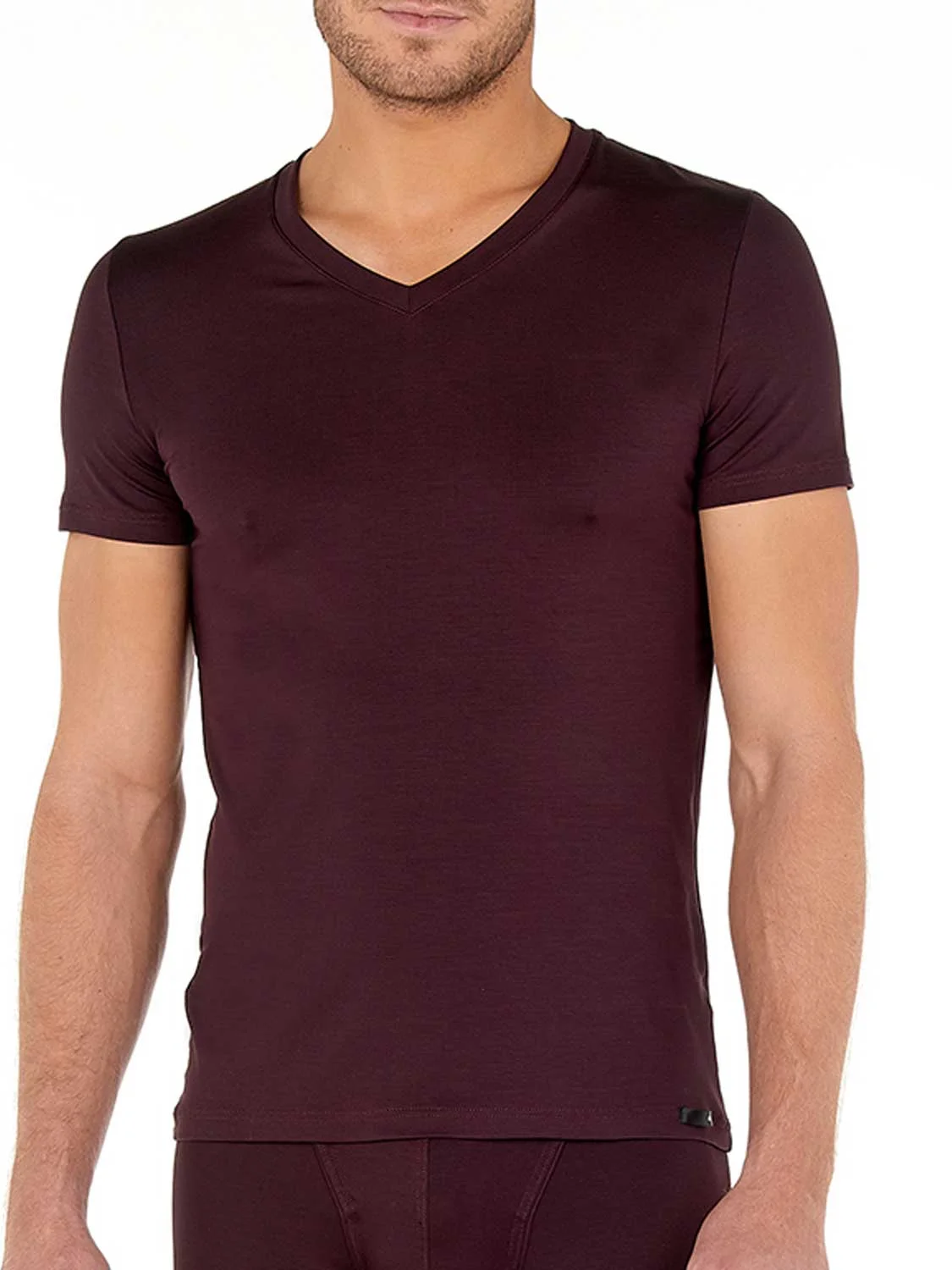 T-Shirt V-neck - Tencel Soft 2