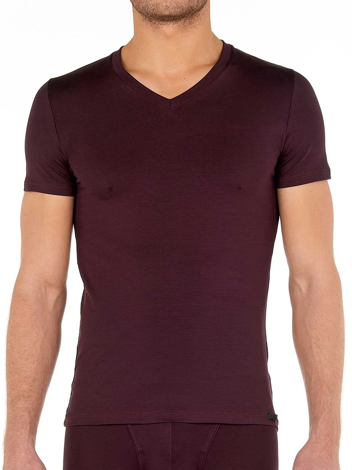 T-Shirt V-neck - Tencel Soft 3