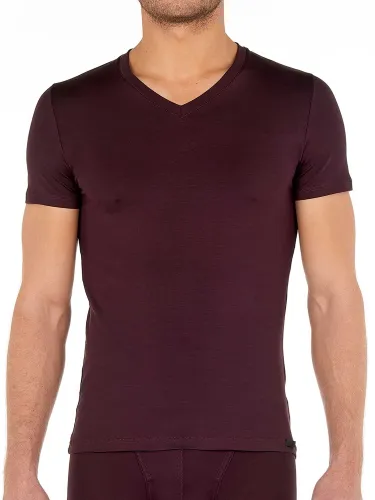 T-Shirt V-neck - Tencel Soft 3