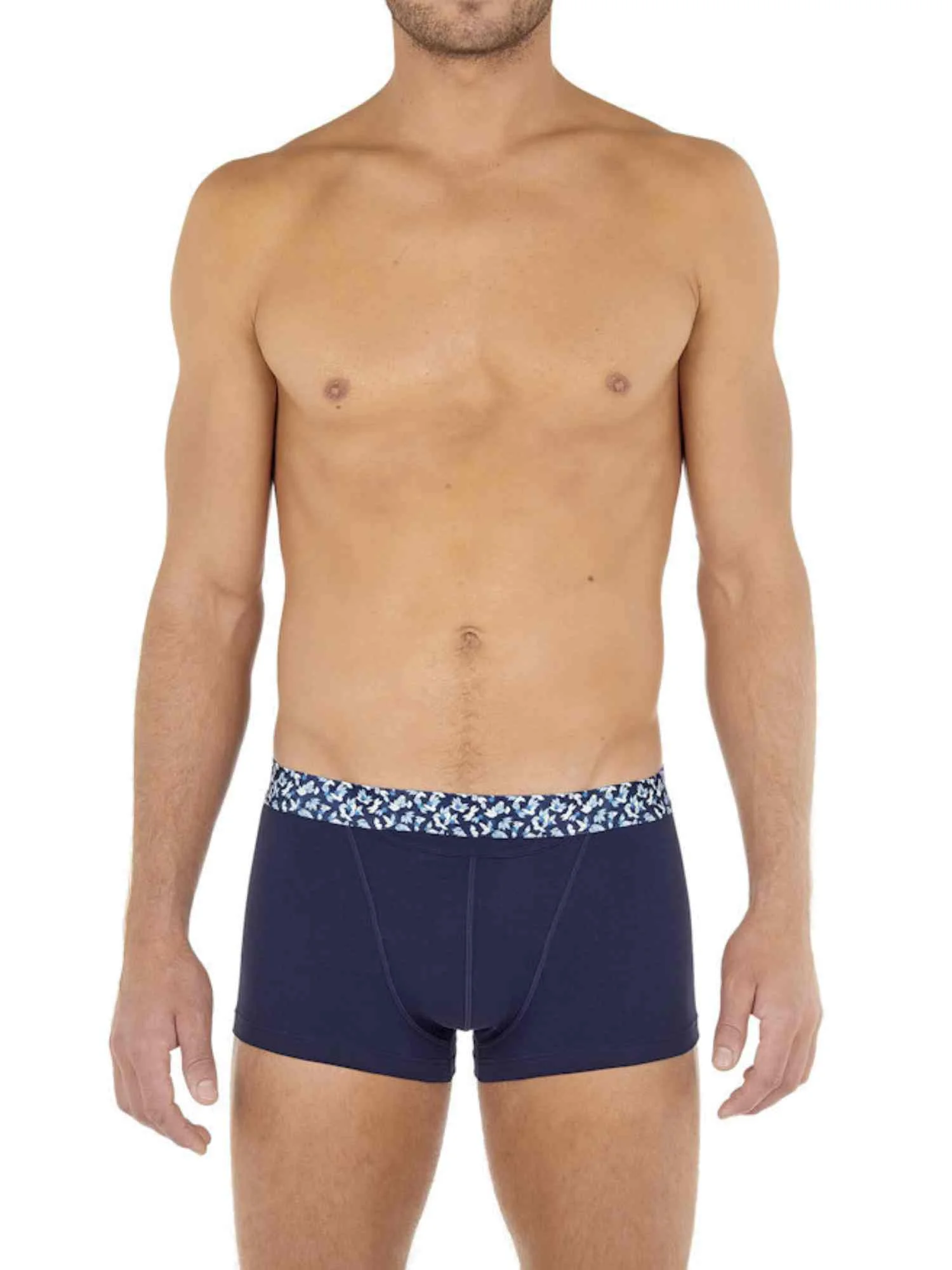 2p Boxer Briefs HO1 - Blue Flower #2 6